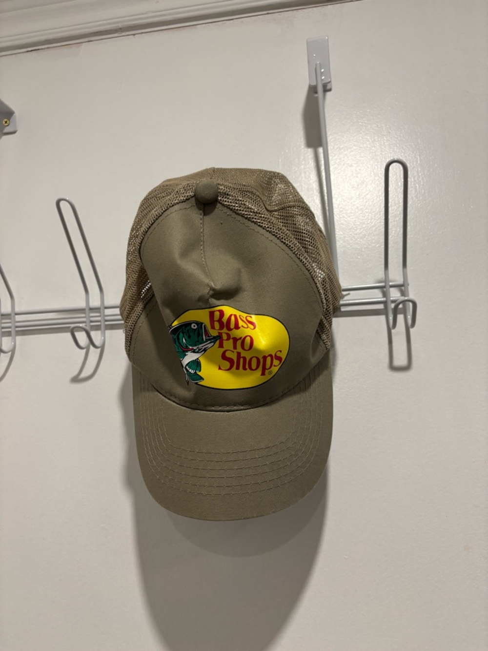 Bass Pro Shops unisex khaki  Olive Mesh Patch Cap